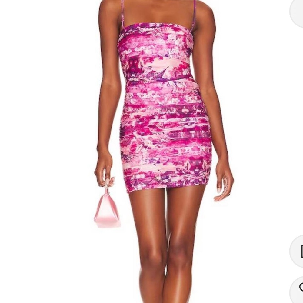 Revlon print mini dress